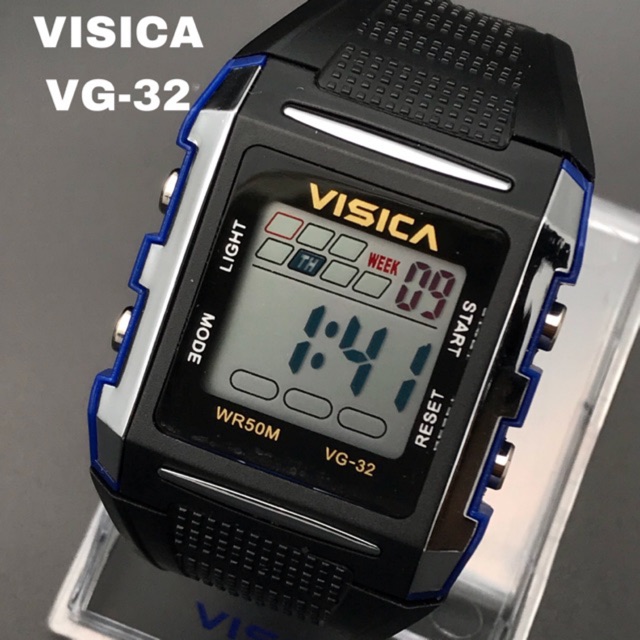 Original Jam Tangan Visica Sporty Digital Fashion Elegan Arloji Watch