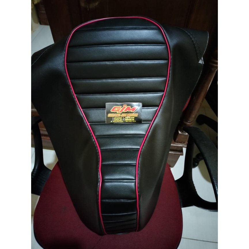 KULIT/SARUNG JOK BEAT FI/BEAT KARBU CUSTOM CAFERACER