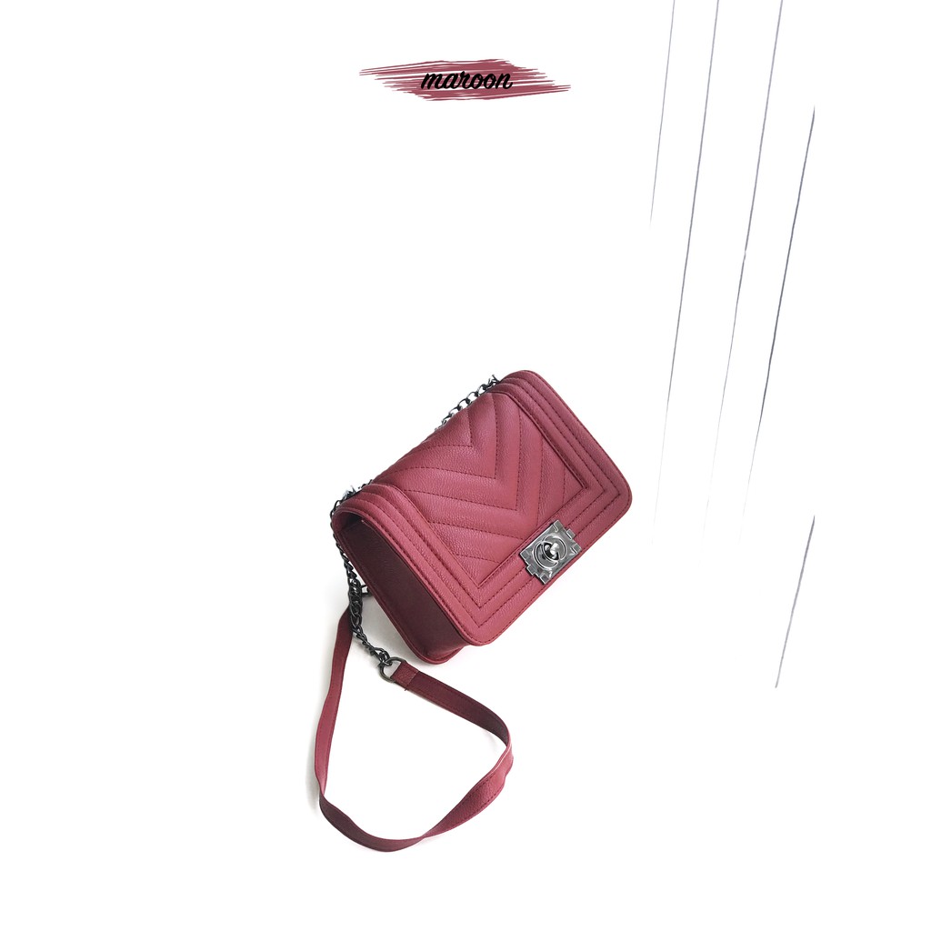 Slingbag Meidi Embos - Tas Selempang Wanita