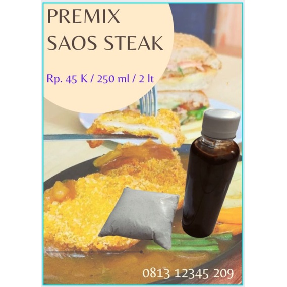 

premixsaossteak