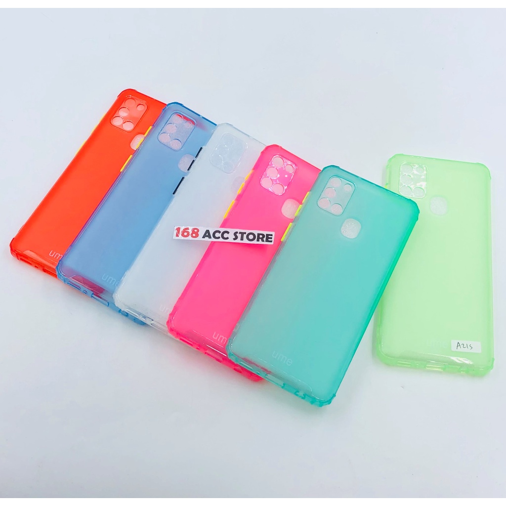 SILIKON SAMSUNG A21S  / SOFT CASE SAMSUNG A21S UME RAINBOW