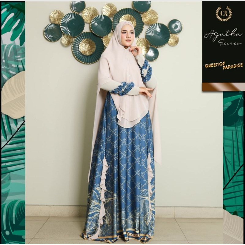 Set gamis chayra syari by tika ramlan