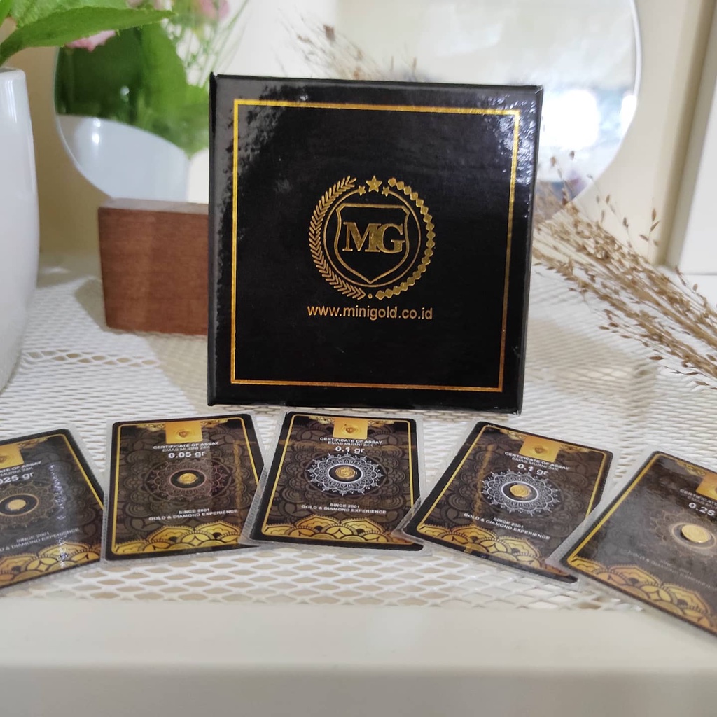 ( Hanya Untuk Gift) Gift Emas Mini Gold Original-1