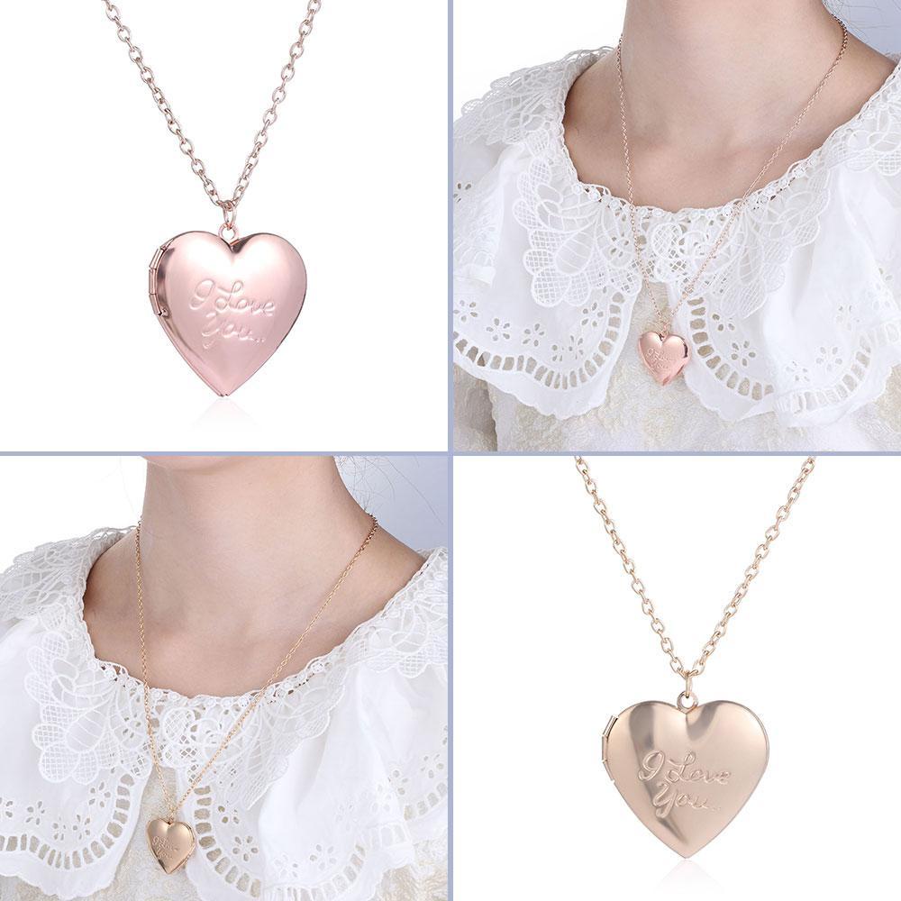 R-flower Kalung Fashion Rantai Lover Friend Pendant