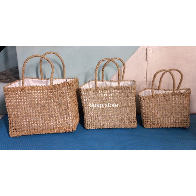 

dpap.store - Hampers Tas Rara Set 3 polos/ Hampers Tas Rara Satin/ Hampers Tas Lebaran/Hampers Kue idul fitri