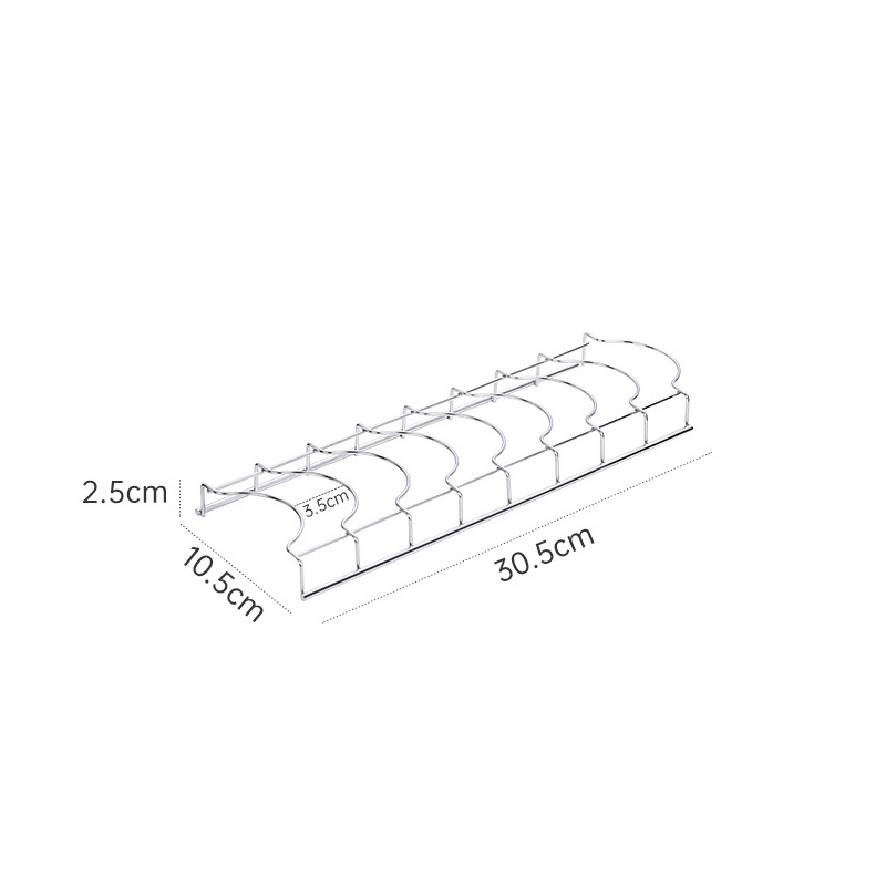 Mi.more Rak Piring Mangkuk Stainless/Dapur Organizer Rak Piring Dapur Rumah Tangga Rak Drainase Piring Memasak Pan Cover Stand Aksesoris Dapur