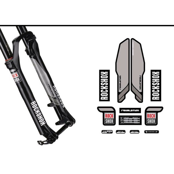 Promo Decal Stiker Rockshox Revelation RCT3 Solo Limited