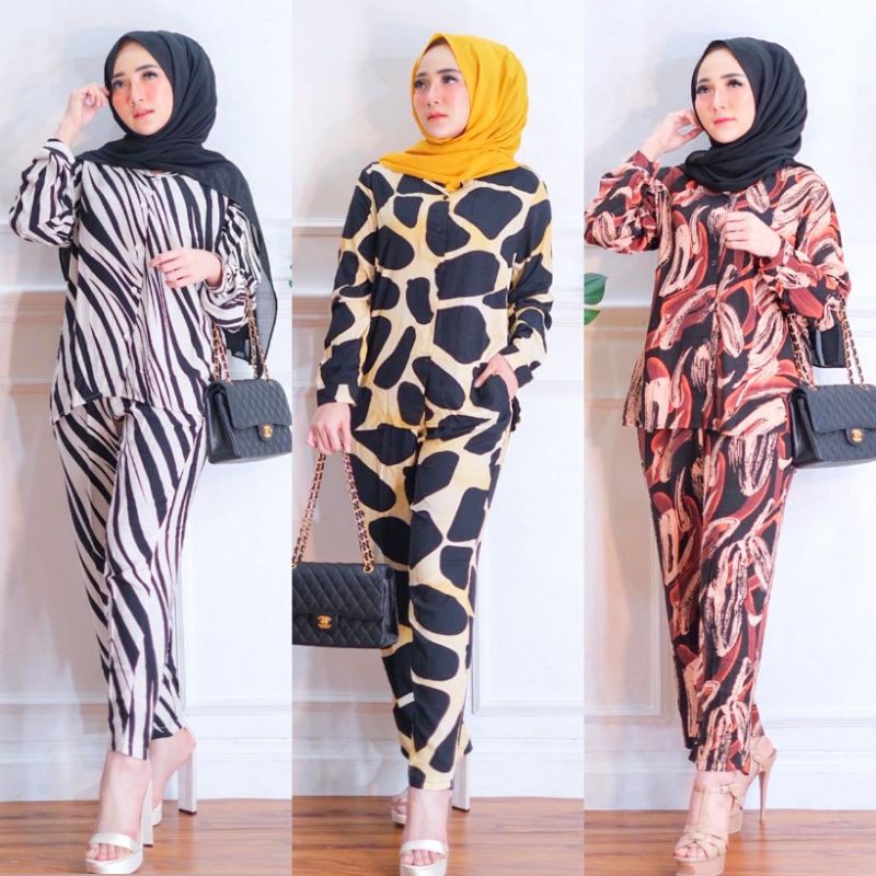 

SET COFFE BROWN/Zahra Peach Set/Arrow Set/Lisya Black Pink/Set Paint
