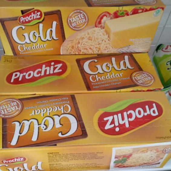 

✨New✨ Keju cheddar prochiz gold 2kg serbuuu !