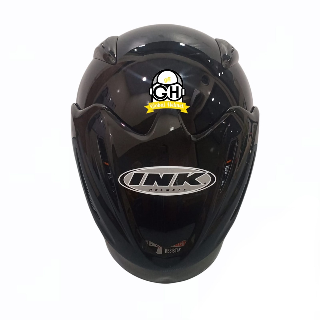 HELM INK CX 22 BLACK METALIK ORIGINAL HELM INK CX22 HITAM METALIK HELM INK TOPI ASLI ORI GARANSI SNI