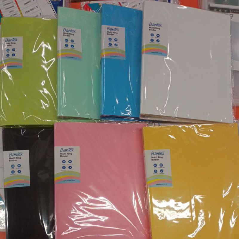 FILE NOTE , FILE BINDER BANTEX, MULTI RING BINDER BANTEX