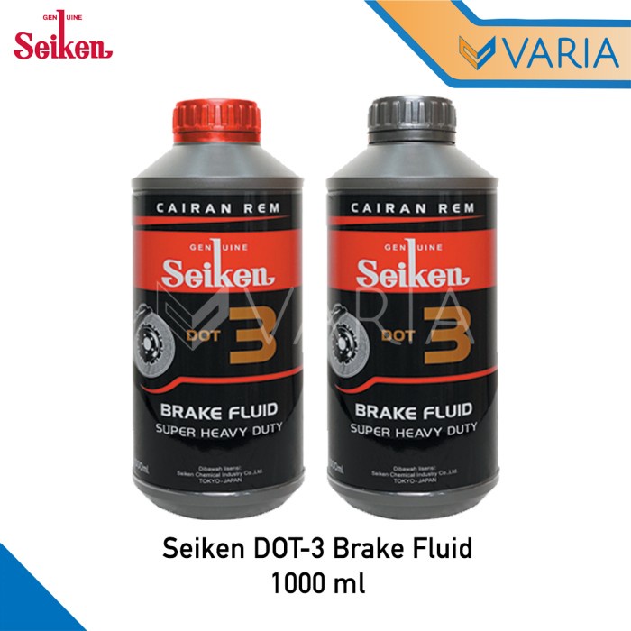 Seiken Cairan Oli Minyak Rem DOT 3 Brake Fluid Super Heavy Duty 1 L