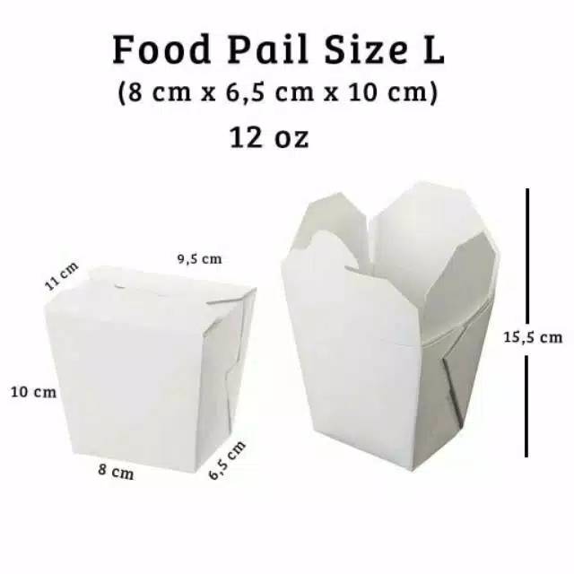 FOOD PAIL L | RICE BOX KERTAS L