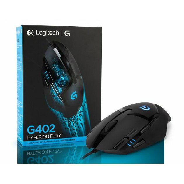 Logitech G402 Hyperion Fury FPS Gaming Mouse USB ORIGINAL