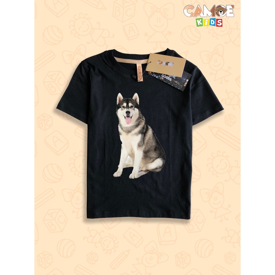 Kaos Anak KIDS Anjing Dog Breed Siberian Husky