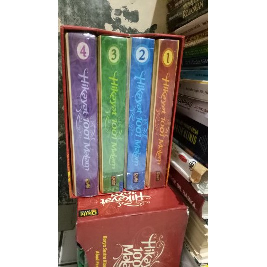 Promo hikayat 1001 malam  1set  empat buku lengkap Berkualitas