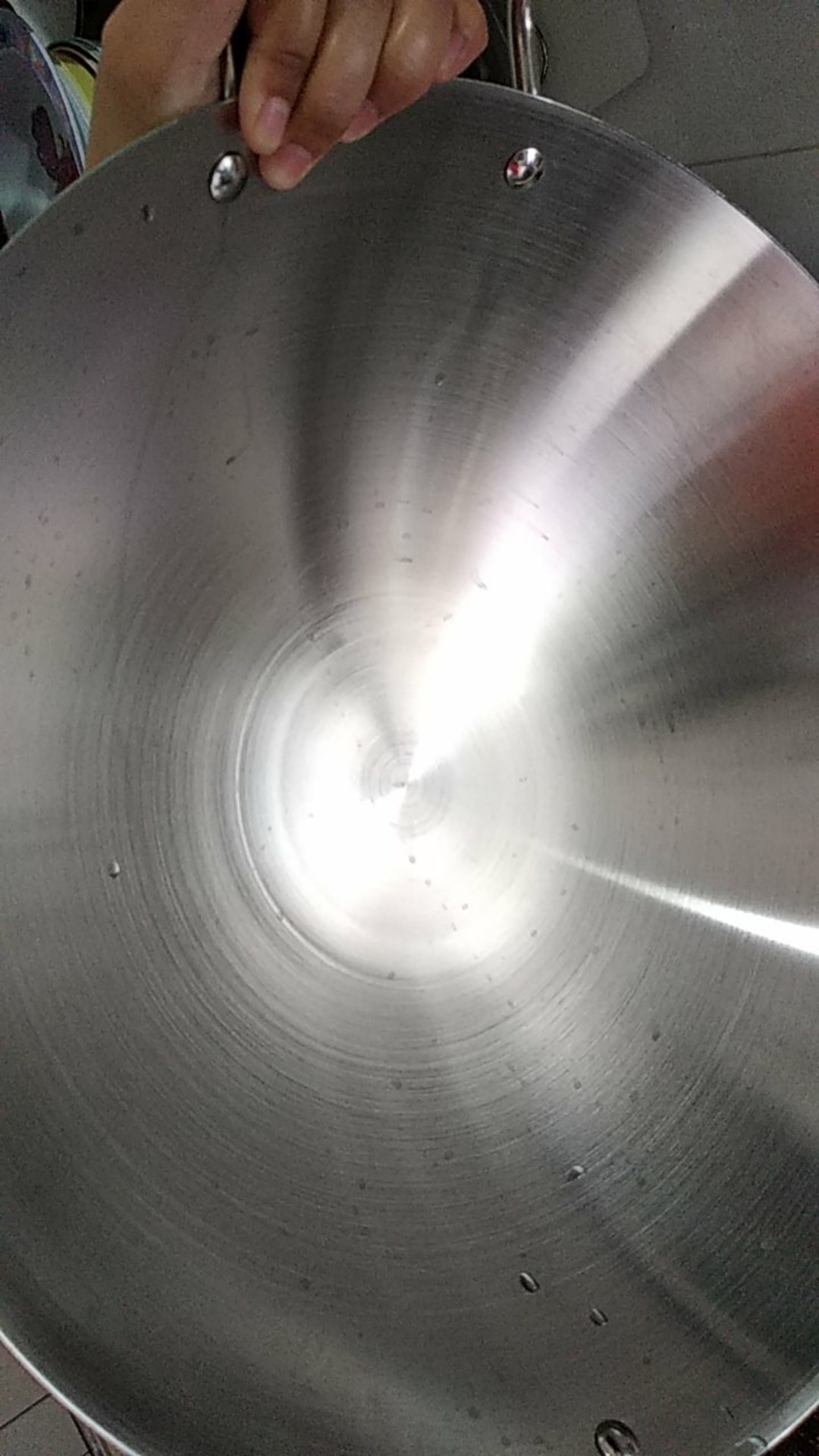 Kuali / Wajan Harden Stainless Steel 38cm Golden Flying Fish