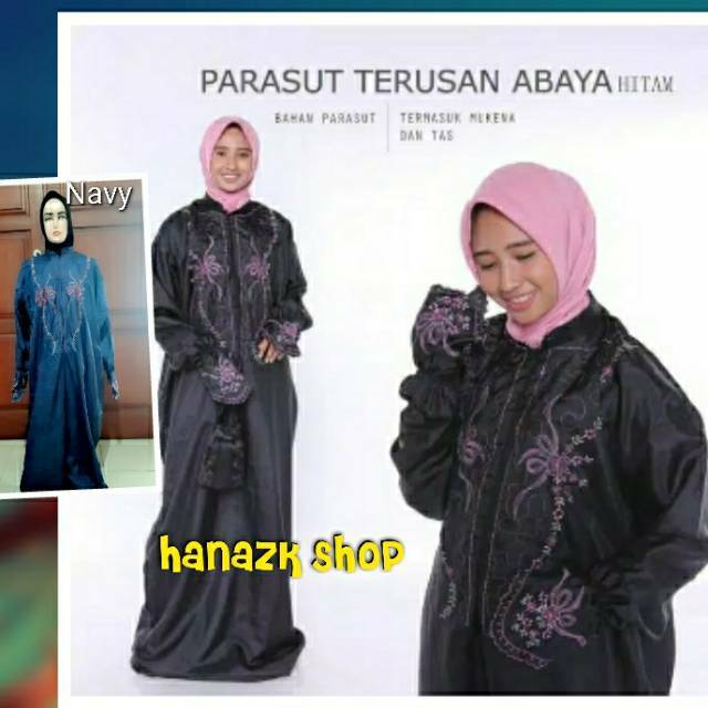 MUKENA ABAYA TANPA KEPALA SIZE JUMBO