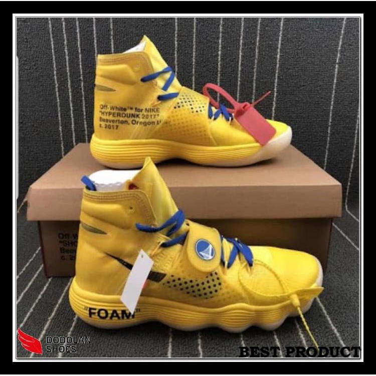 100% TERJAMIN SEPATU NIKE HYPERDUNK YELLOW 2017 / SEPATU BASKET ORIGINAL IMPORT 100% TERJAMIN