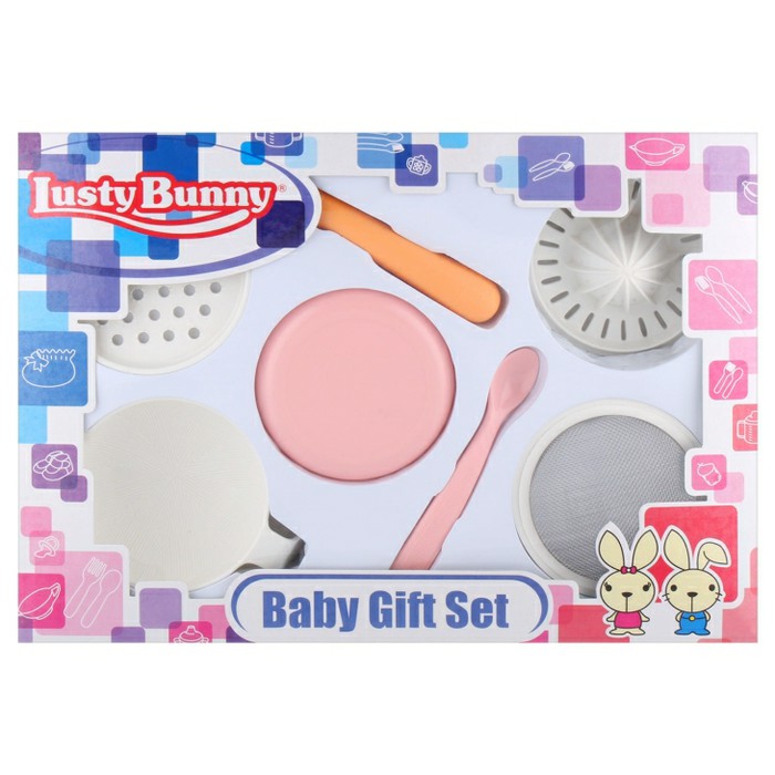 Lusty Bunny Baby Gift Set / Lusty Bunny Food maker