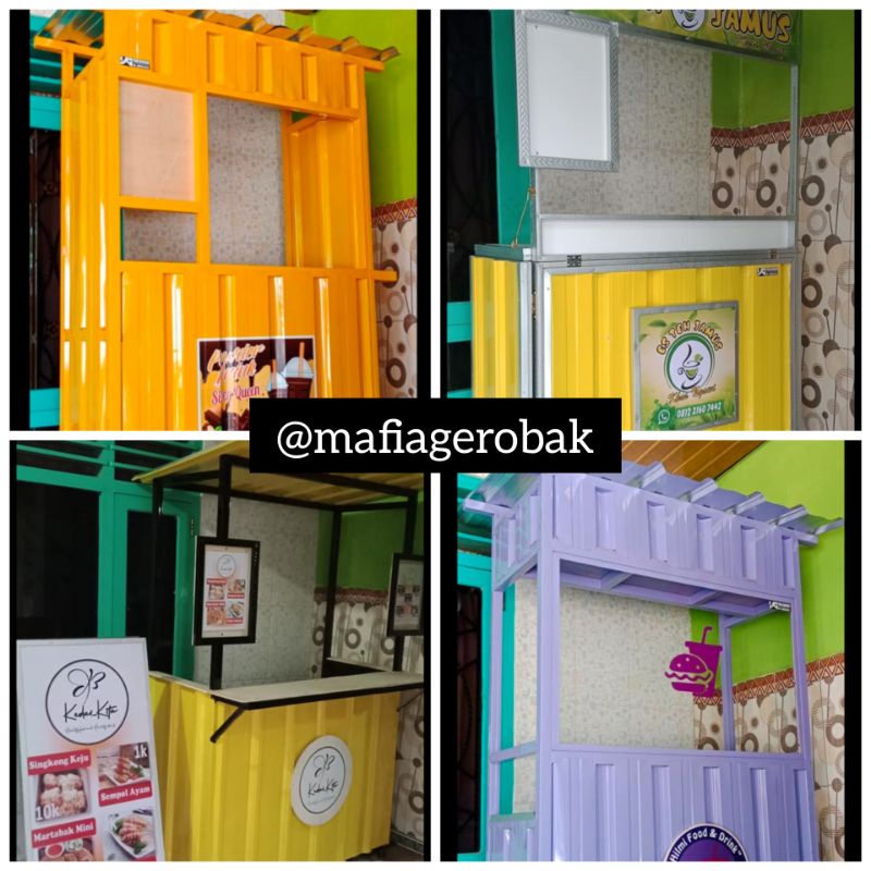 booth container portable lipat