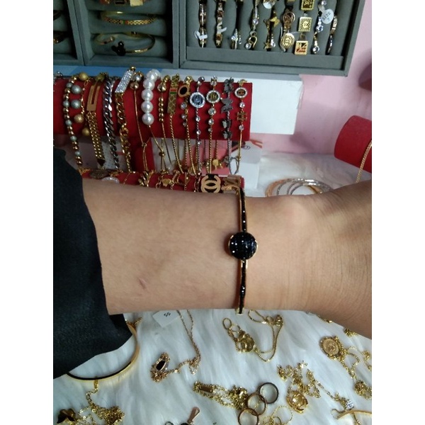 Gelang Bangle Mata Hitam