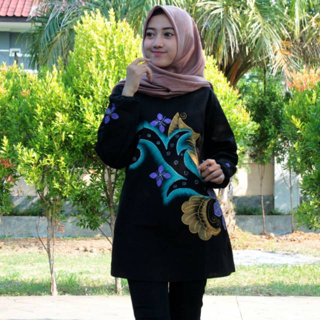 Tunik Lukis Ornamen