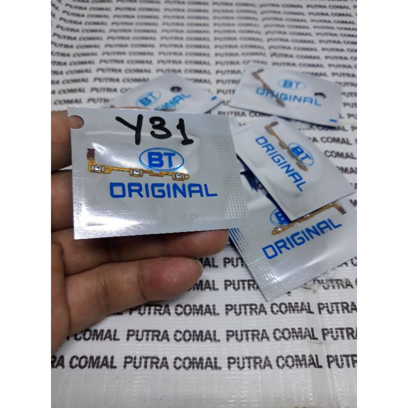 VIVO Y31 VERSI LAMA FLEXIBLE FLEXIBEL TOMBOL DALAM POWER ON OFF VOLUME VIVO Y31 LAMA