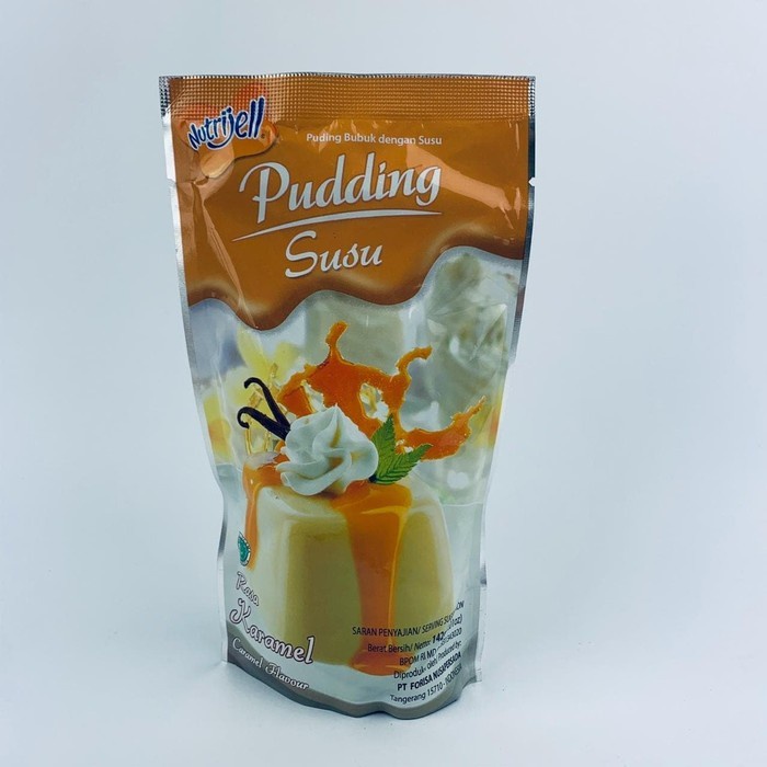 PUDING BUBUK DENGAN SUSU * NUTRIJELL * 9 VARIAN RASA