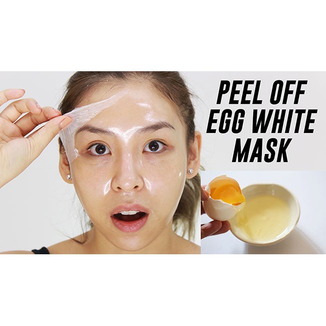 * NCC * Hanasui Egg White Masker Peel Off Mask - Netto 80 Gram