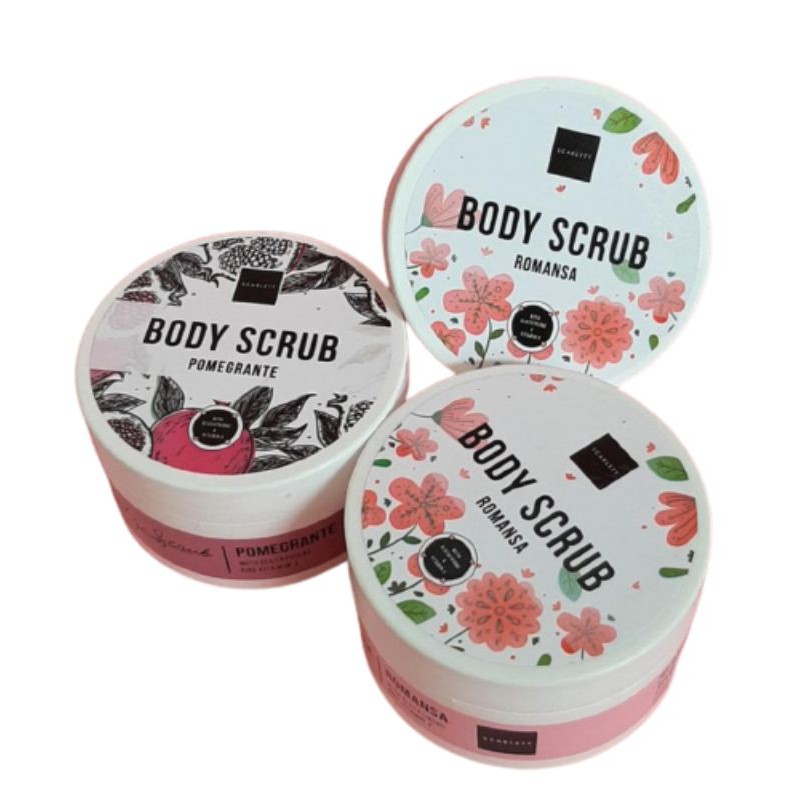 SCARLET BODY WHITENING // BODY SCRUB SCARLET