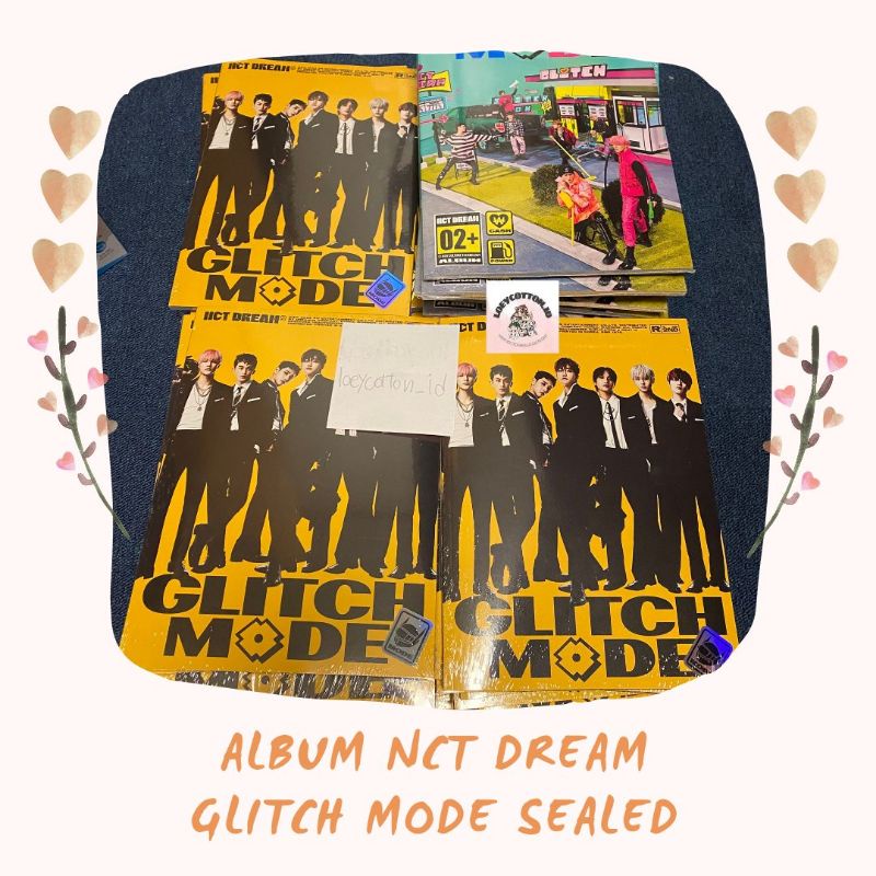 [READY STOCK] ALBUM NCT DREAM CANDY PHOTOBOOK GLITCH MODE PHOTOBOOK UNSEALED PC LENTI JENO JAEMIN RE