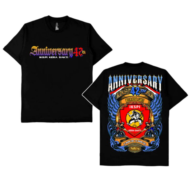 ⚫ LIMITED EDISION. KAOS ANNIVERSARY 42TH IKS.PI KERA SAKTI