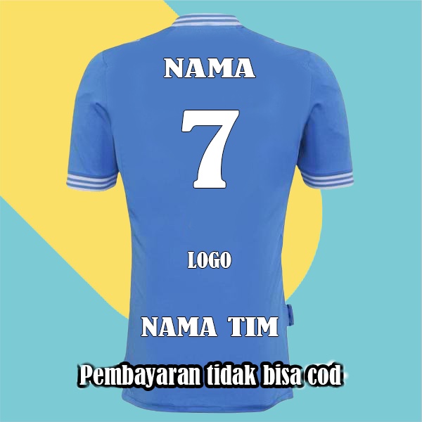 Cetak Sablon Nama Nomor Punggung Logo Nama Time Murah Pembayaran Tidak Bisa COD