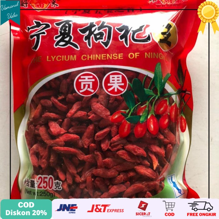 

◾COD◾ Goji Berry Super Premium kemasan 250gram