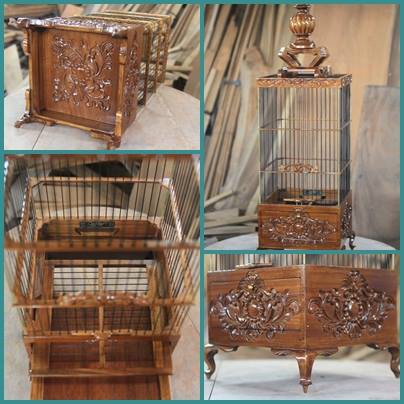 sangkar pleci ukir cukit