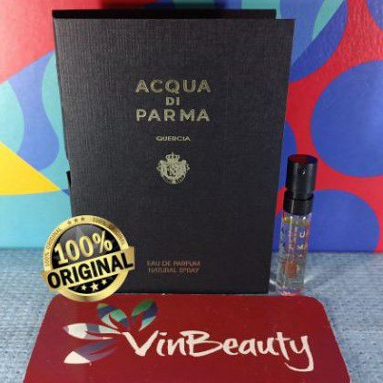 Vial Parfum OriginaL Acqua Di Parma Quercia EDP 1.5 ml For Unisex Murah