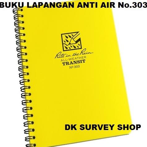 

ANDIENMALL.ID BUKU LAPANGAN ANTI AIR / ALL WEATHER NOTEBOOK RITE IN THE RAIN NO 303