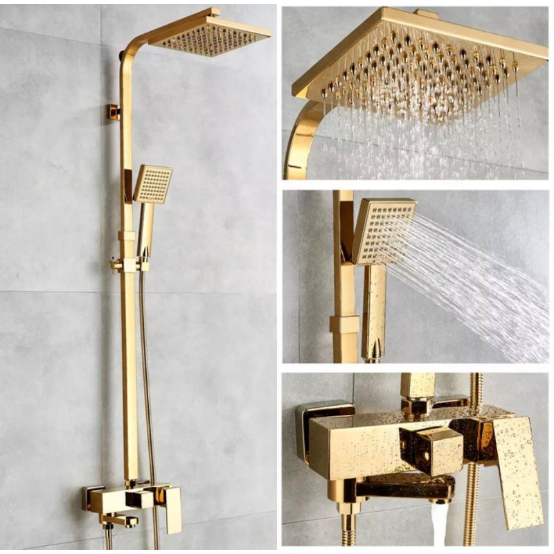 Shower Gold Murah Shower Minimalis Shower Emas Shower Sultan Gold Emas Mewah Sultan Murah Tombol typ