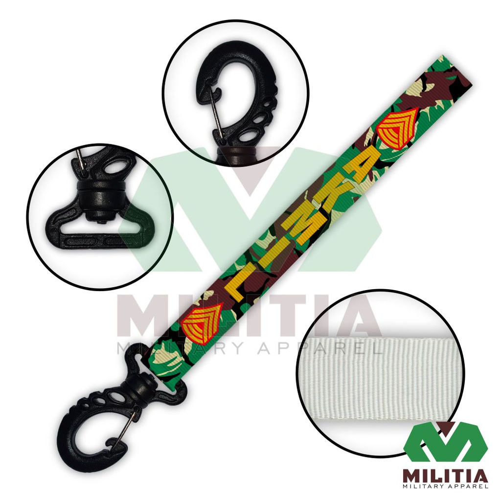 Gantungan Kunci Lanyard AKMIL Sevron - Loreng Malvinas