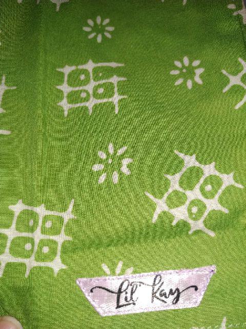 Blouse Batik Anak Cewe Tk- Sd Kelas 1 (size 6 Ld 35-36cm)