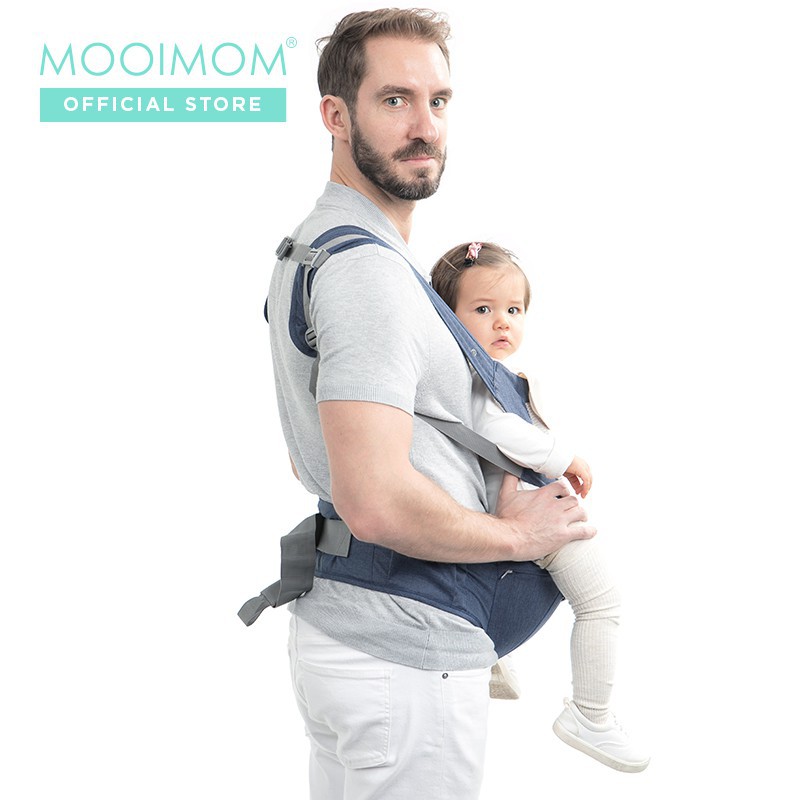 Makassar - MOOIMOM Breathable Hipseat Carrier Gendongan Bayi