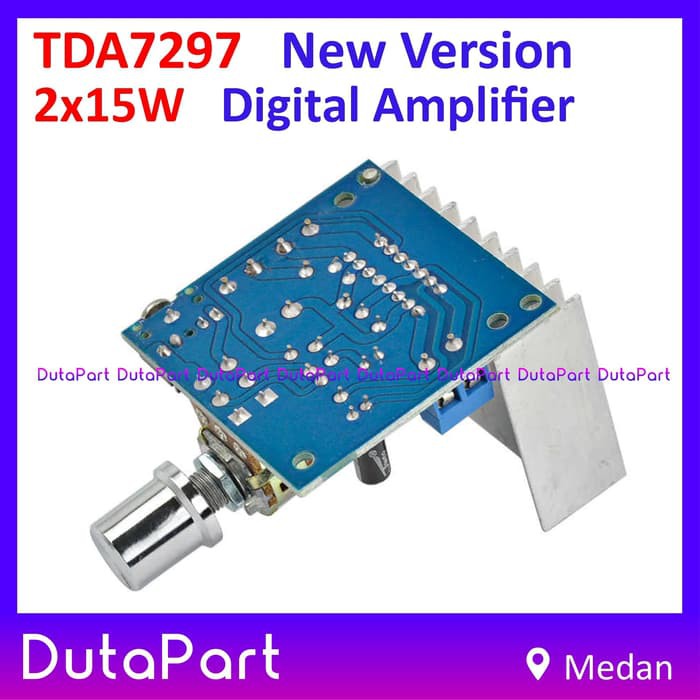 TDA7297 New Version 2x15W DC 12V Digital HiFi Power Stereo Amplifier