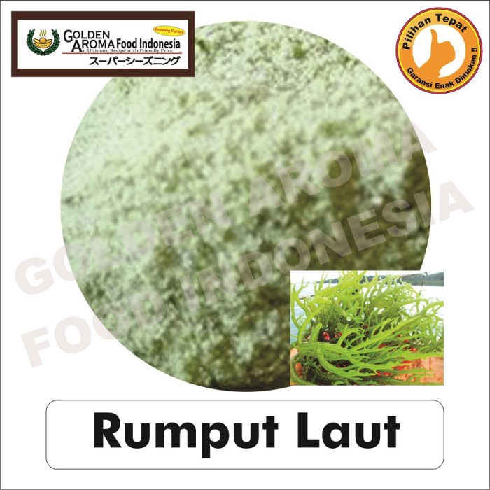 

Marhies- Bubuk Bumbu Tabur Rumput Laut Seaweed 1Kg Rumput Laut Pedas Nori Gafi - Rumput Laut
