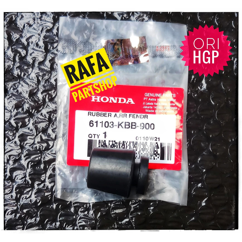 Karet Jok Rubber A RR Fender Tiger 61103KBB900 ORI AHM