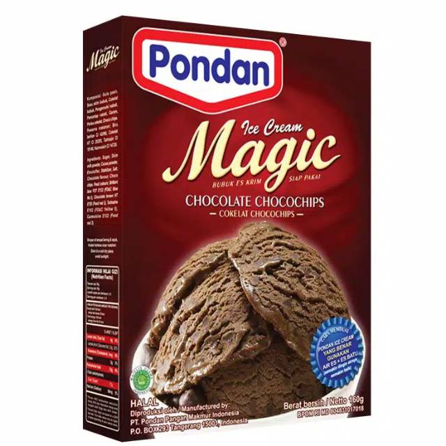 

PONDAN ICE CREAM MAGIC 3 VARIAN RASA 160G