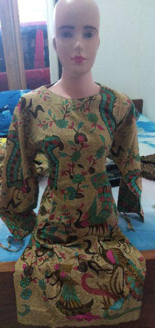 Maura Couple - Sania Ruffle Batik Couple Ori Ndoro Jowi Garansi Termurah Shopee - Batik Modern Solo