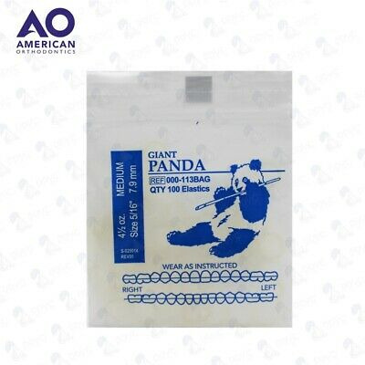 Karet Elastic American Orthodontics Panda Medium 4 Oz