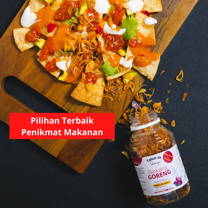 

Bawang Goreng Brebes Murni Tanpa Tepung dan Pengawer Tabur.in