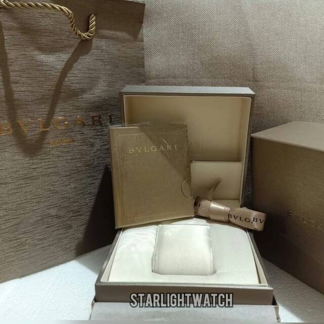 KOTAK JAM TANGAN BOX BULGARI ORIGINAL